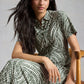 Rua Jersey Shirt Dress by White Stuff in Green
