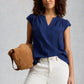 Amelia Embroidery Top by White Stuff in Indigo Blue