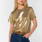 Zelda Tee by Velvet Heart in Gold