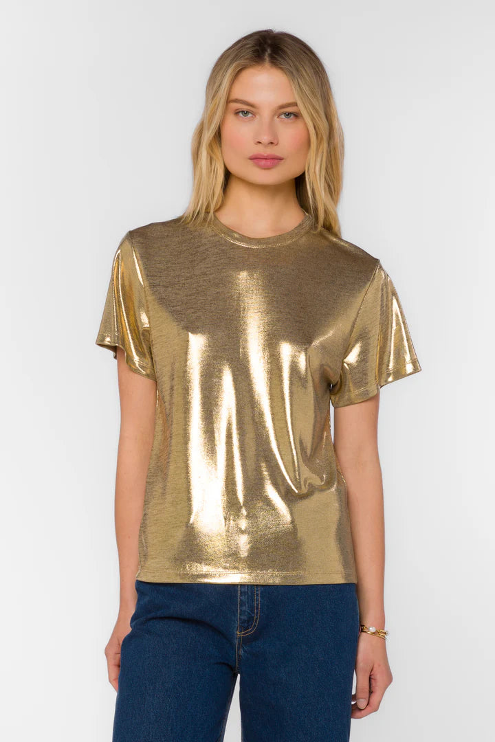 Zelda Tee by Velvet Heart in Gold