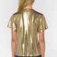 Zelda Tee by Velvet Heart in Gold