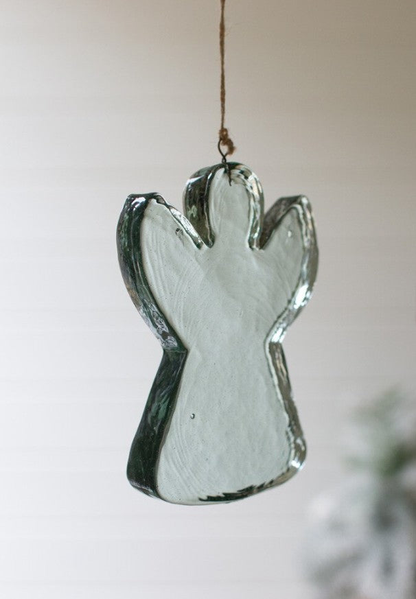 Glass Angel Suncatcher by Kalalou