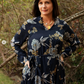 Abigail Dress by Ex Voto in Navy