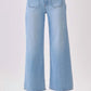 Front Patch Pocket Jean By Letter to Juliet in Light