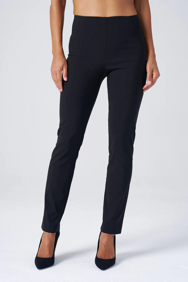 All-Season Tapered Pant by Franne Golde in Black