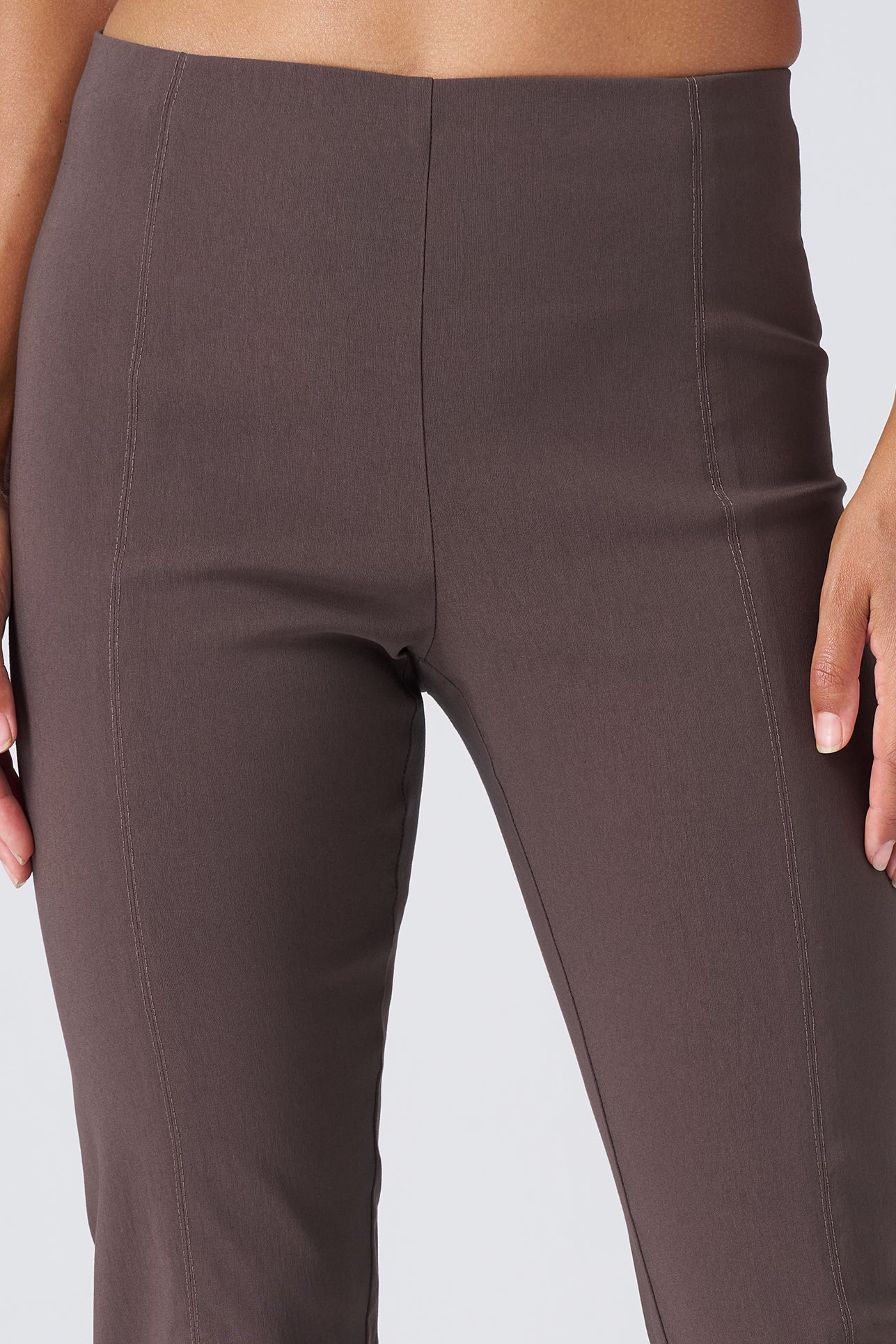 All-Season Tapered Pant by Franne Golde in Bark