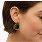 Amanda Large Organic Stud Earring by Brackish