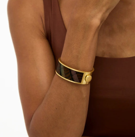 Amaya Hinge Cuff by Brackish
