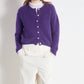 Vito Sweater by American Vintage in Aubergine