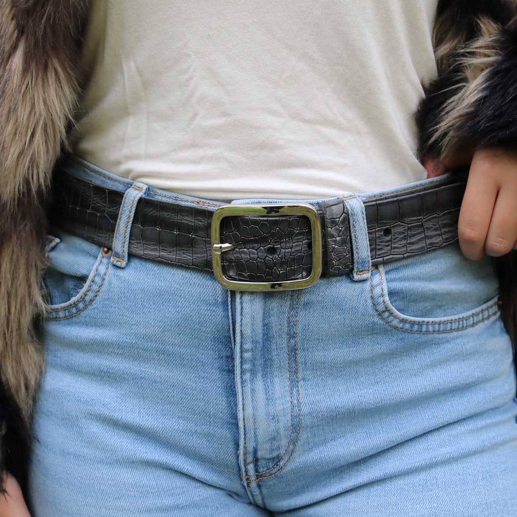 Ilse Belt by Amsterdam Heritage in Anthracite