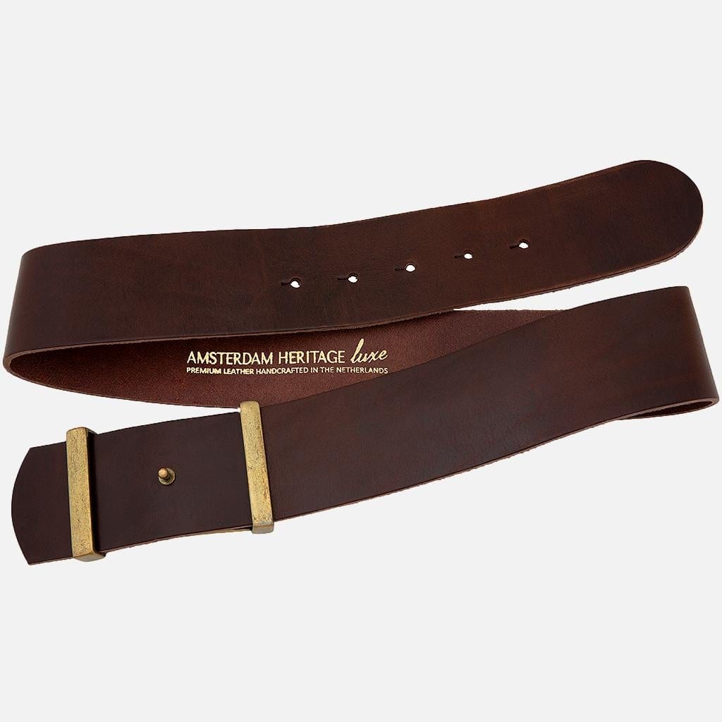 Julia Belt by Amsterdam Heritage in Brown