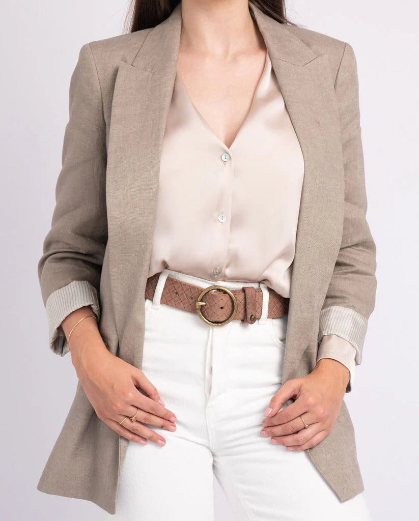 Zoya Belt by Amsterdam Heritage in Brown