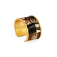 Anya Wide Cuff by Brackish