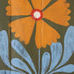Set of Four Hand Painted Florals on Recycled Wood Panels by Kalalou