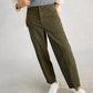 Aubrey Barrel Trouser by White Stuff in Khaki Green