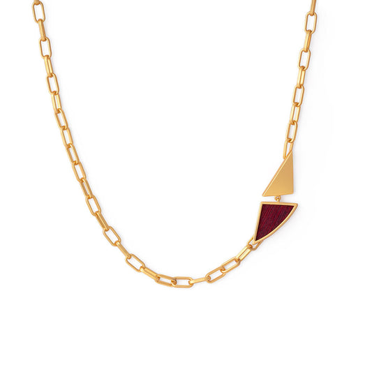 Aurora Triangle Necklace by Brackish