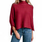 Boho Sweater by Kerisma in Cherry Red