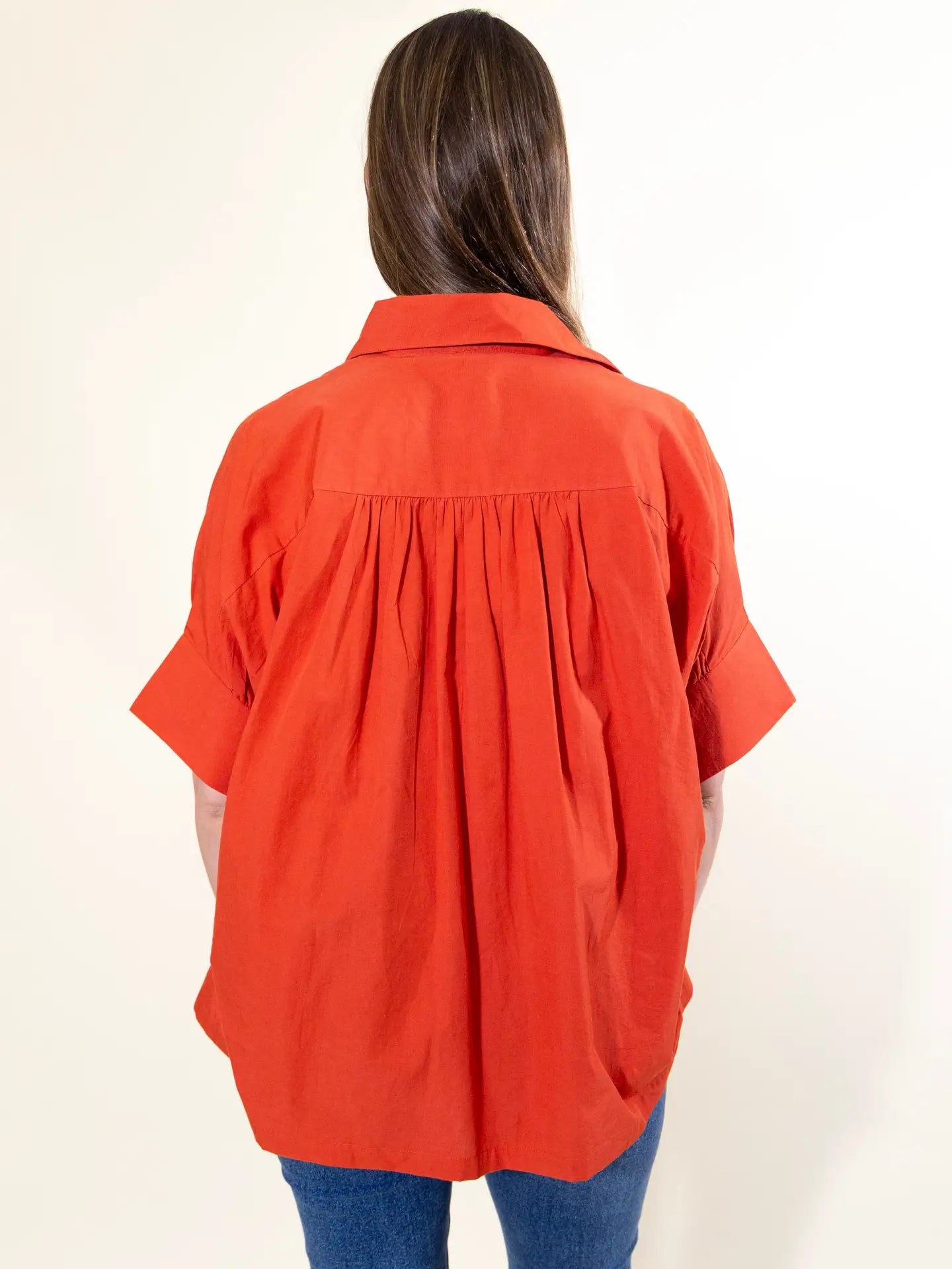 Cass Blouse by Ex Voto in Red Clay