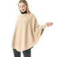 Brighton Poncho by Pretty Persuasions in Beige