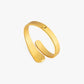Aaliyah Bezel Hinge Cuff by Brackish