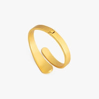Aaliyah Bezel Hinge Cuff by Brackish