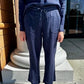 Cropped Pant by Pure Amici in Navy