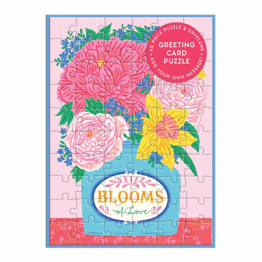 Puzzle Greeting Blooms of Love by Chronicle Books