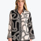 Lucy Shirt by Brave & True in Ink Lines Multi