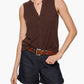All Set Button Front Tank by Sanctuary in Rich Soil