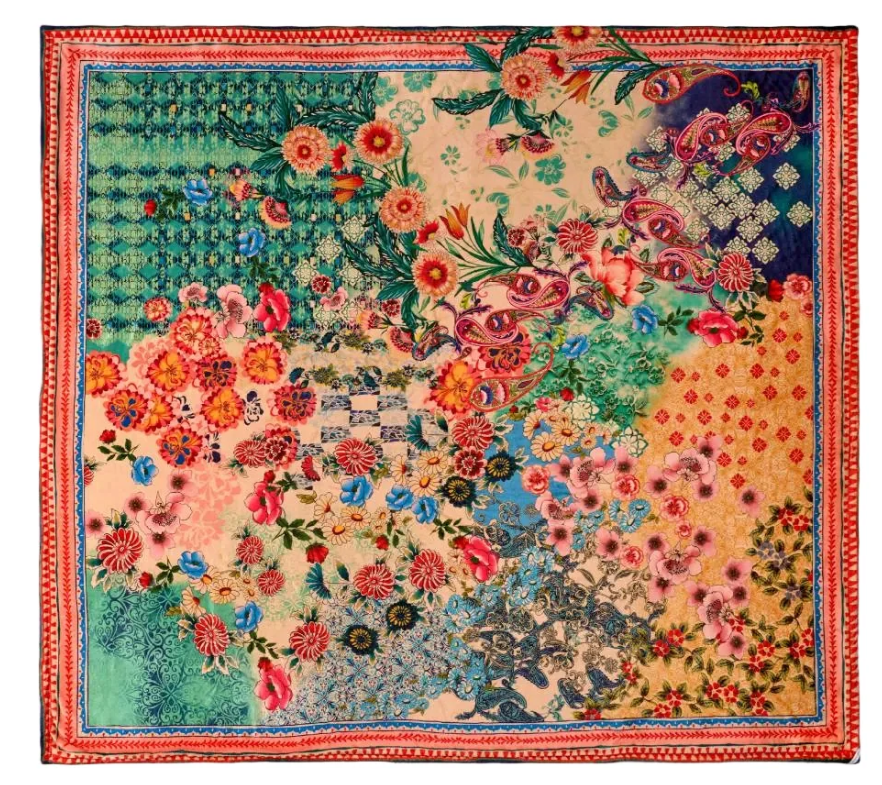 Laurel Canyon Cozy Blanket by Johnny Was in Carlina Scarf