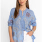 The Audrey Mandarin Collar Tunic by Johnny was in Endless Sky