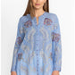 The Audrey Mandarin Collar Tunic by Johnny was in Endless Sky