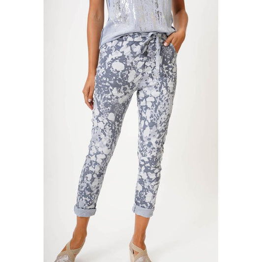 Jeggings by Look Mode in Camo Grey