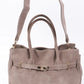 Chandra Satchel Bag by Verdipelle in Taupe