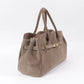 Chandra Satchel Bag by Verdipelle in Taupe