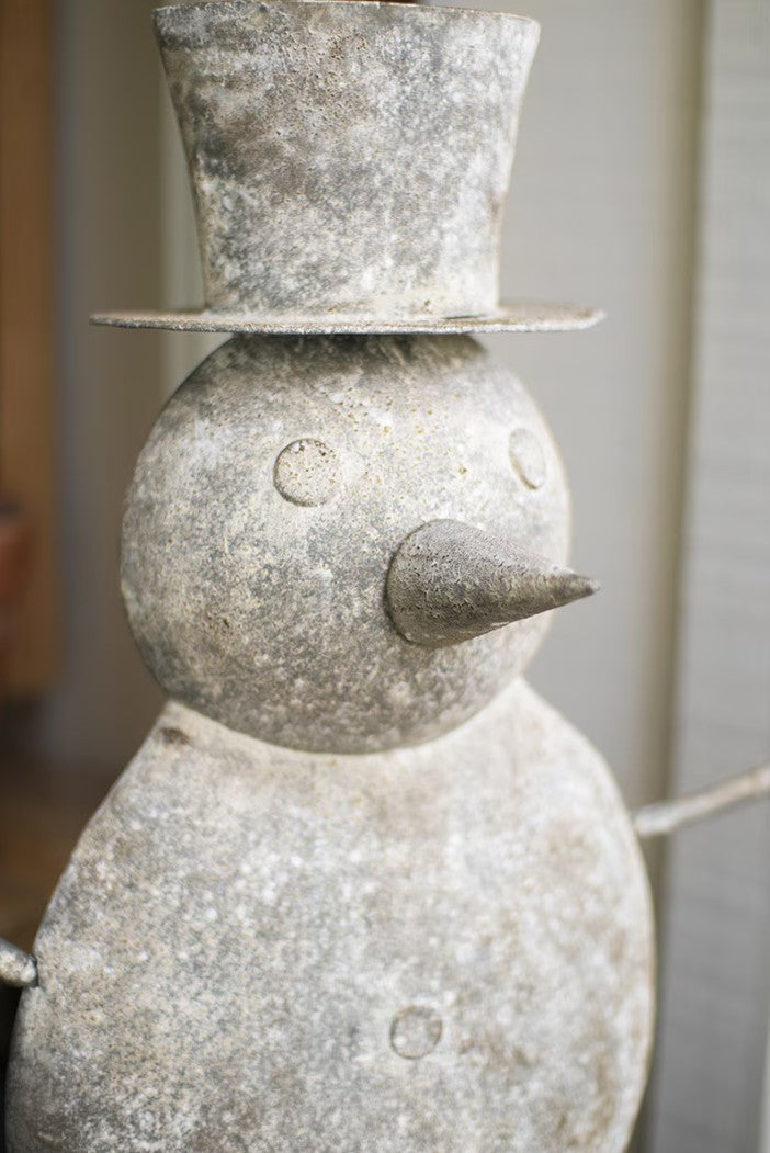 Metal Snowman by Kalalou