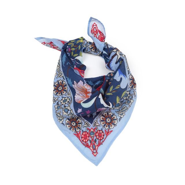 Scarf by Vismaya Scarves in Dark Blue