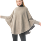 Brighton Poncho by Pretty Persuasions in Taupe