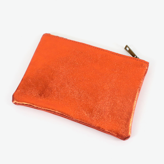Pouch by Pretty Persuasions in Orange