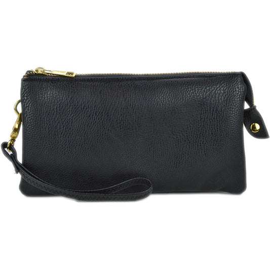 Crossbody Handbag by Pretty Persuasions in Black