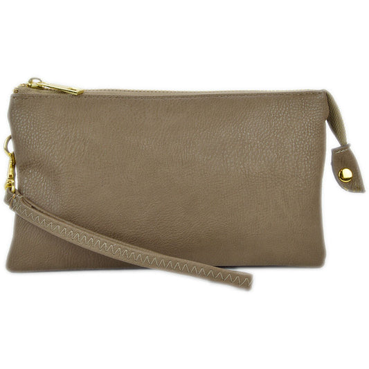 Crossbody Handbag by Pretty Persuasions in Khaki