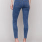 Carine Skinny Jeans by Charlie B in Bleu Moyen