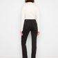 Straight Leg Stretch Denim Pants by Charlie B in Charcoal