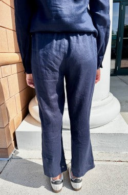 Cropped Pant by Pure Amici in Navy