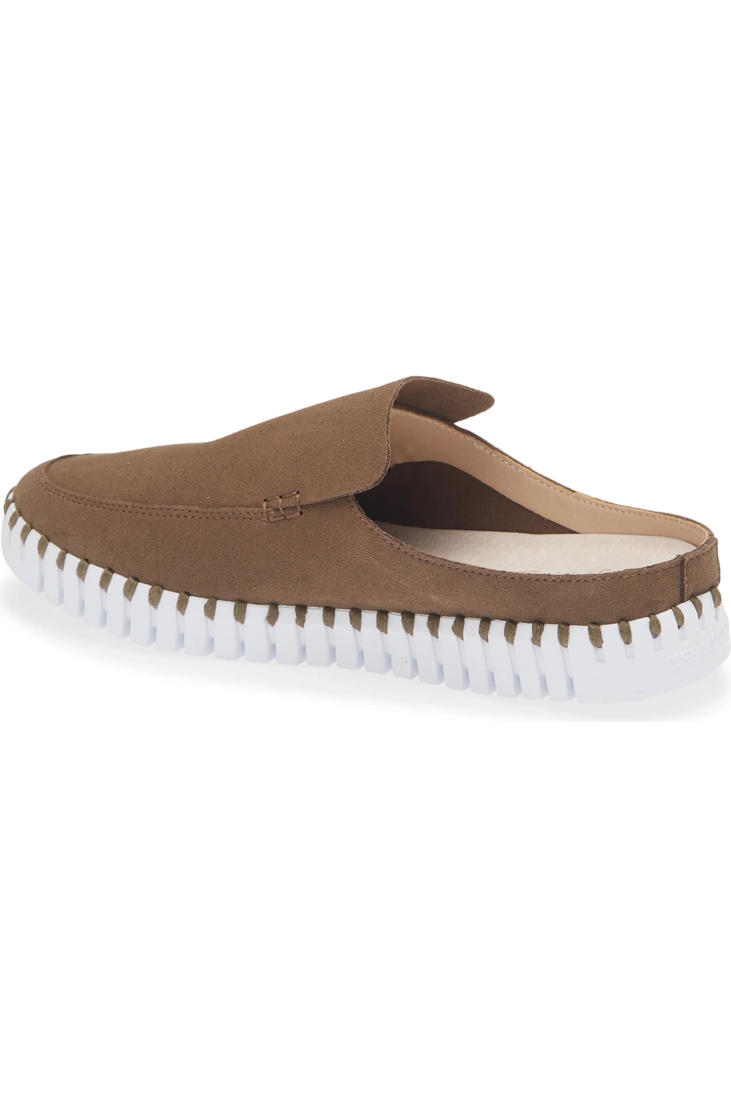 Tulip Loafer Mule by Ilse Jacobsen in Chestnut Brown