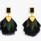 Elise Bezel Drop Earring by Brackish