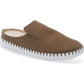 Tulip Loafer Mule by Ilse Jacobsen in Chestnut Brown