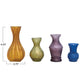 Debossed Glass Vase Set by Creative Co-op