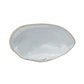 Stonewear Shell Plate by Creative Co-Op in White