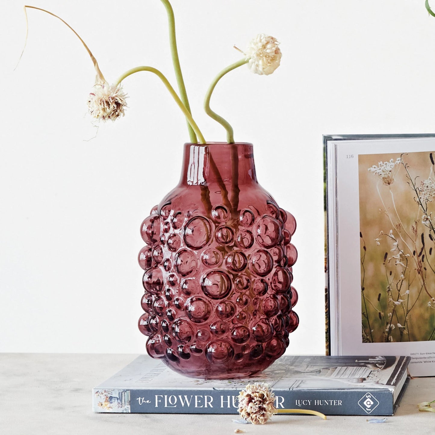 Purple Bubble Vase by Creative Co-Op